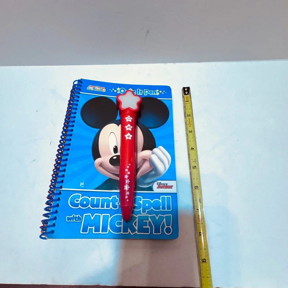 Disney Mickey Mouse Clubhouse Quiz It Pen‎ 4 Book Set Interactive Learning Toy